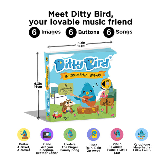 Ditty Bird (USB-C) - Instrumental Songs