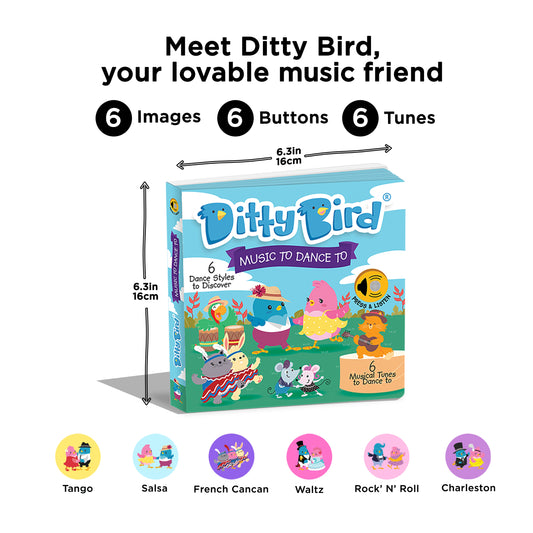 Ditty Bird (USB-C) - Music to dance to
