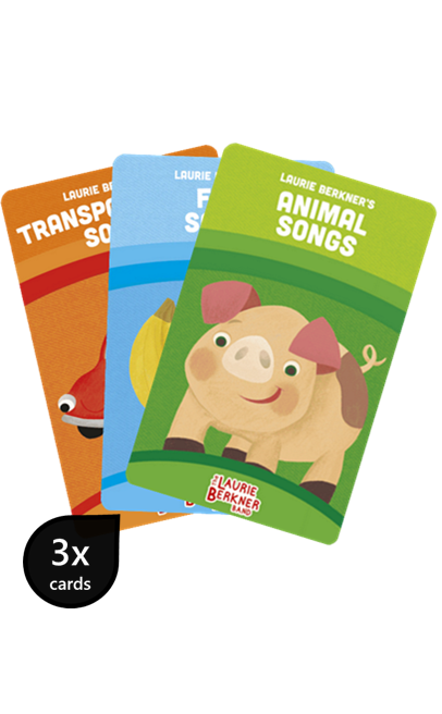 3x Laurie Berkner's Collection