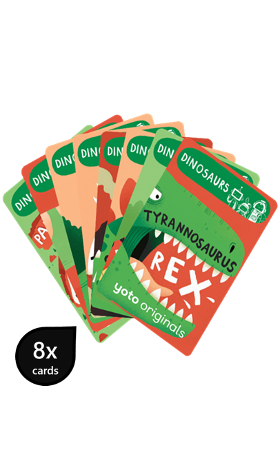 8x BrainBots: Dinosaurs