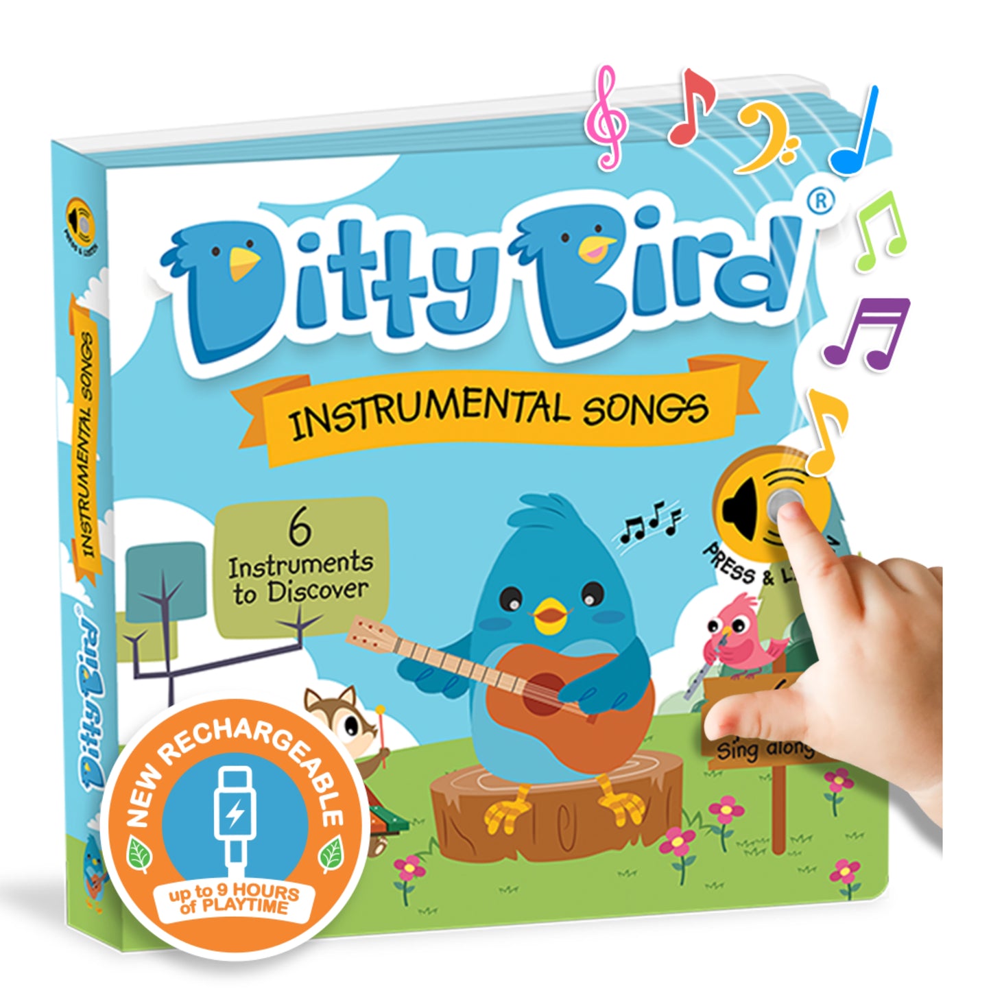 Ditty Bird (USB-C) - Instrumental Songs
