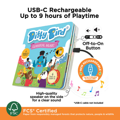 Ditty Bird (USB-C) - Classical Music