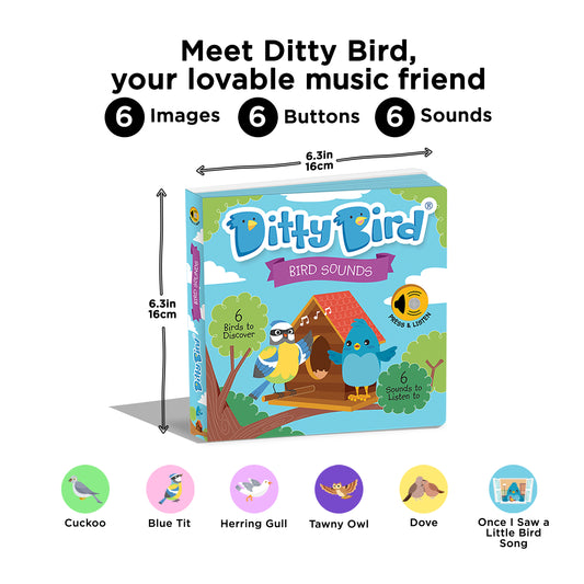 Ditty Bird (USB-C) - Bird Sounds