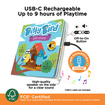 Ditty Bird (USB-C) - Bird Sounds
