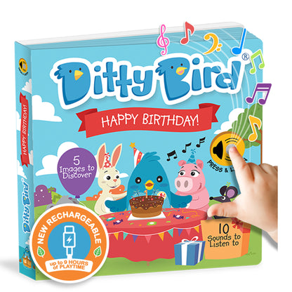 Ditty Bird (USB-C) - Happy Birthday