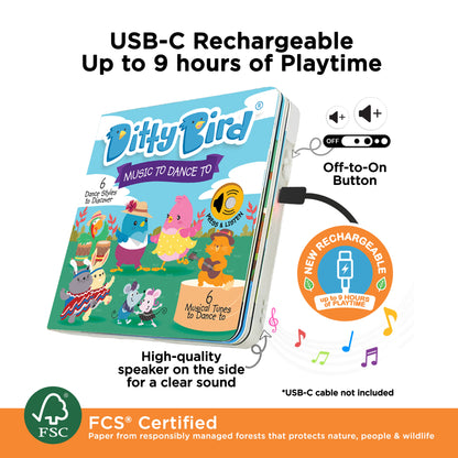 Ditty Bird (USB-C) - Music to dance to