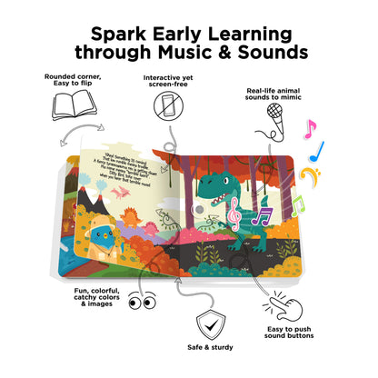 Ditty Bird (USB-C) - Dinosaur Sounds