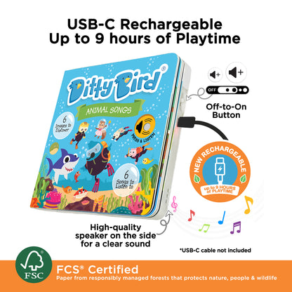 Ditty Bird (USB-C) - Animal Songs