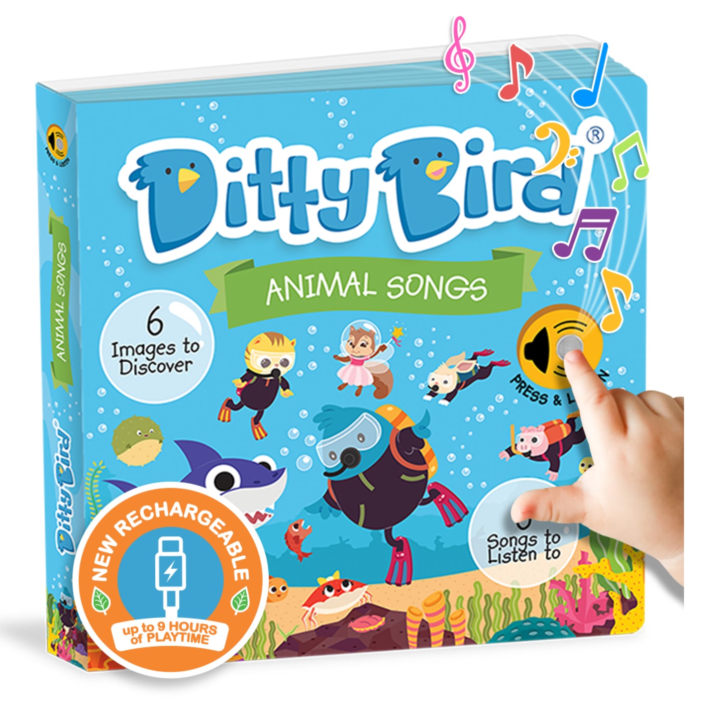 Ditty Bird (USB-C) - Animal Songs