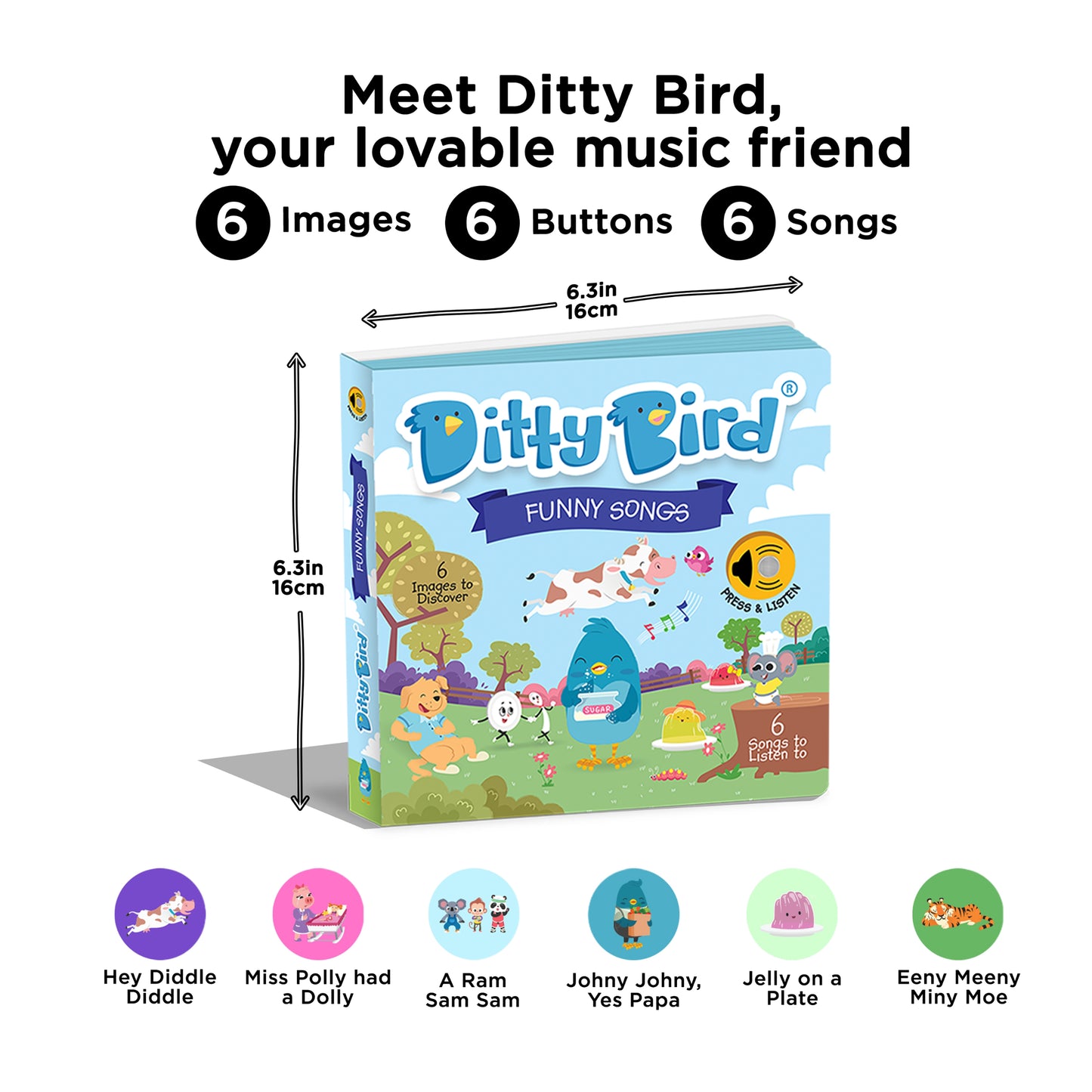 Ditty Bird (USB-C) - Funny Songs