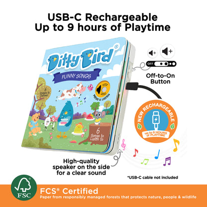 Ditty Bird (USB-C) - Funny Songs