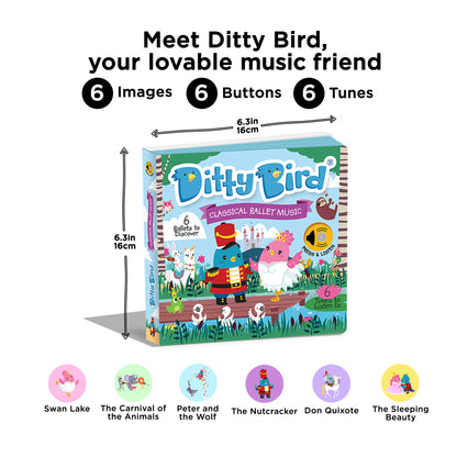 Ditty Bird (USB-C) - Classical Ballet Music