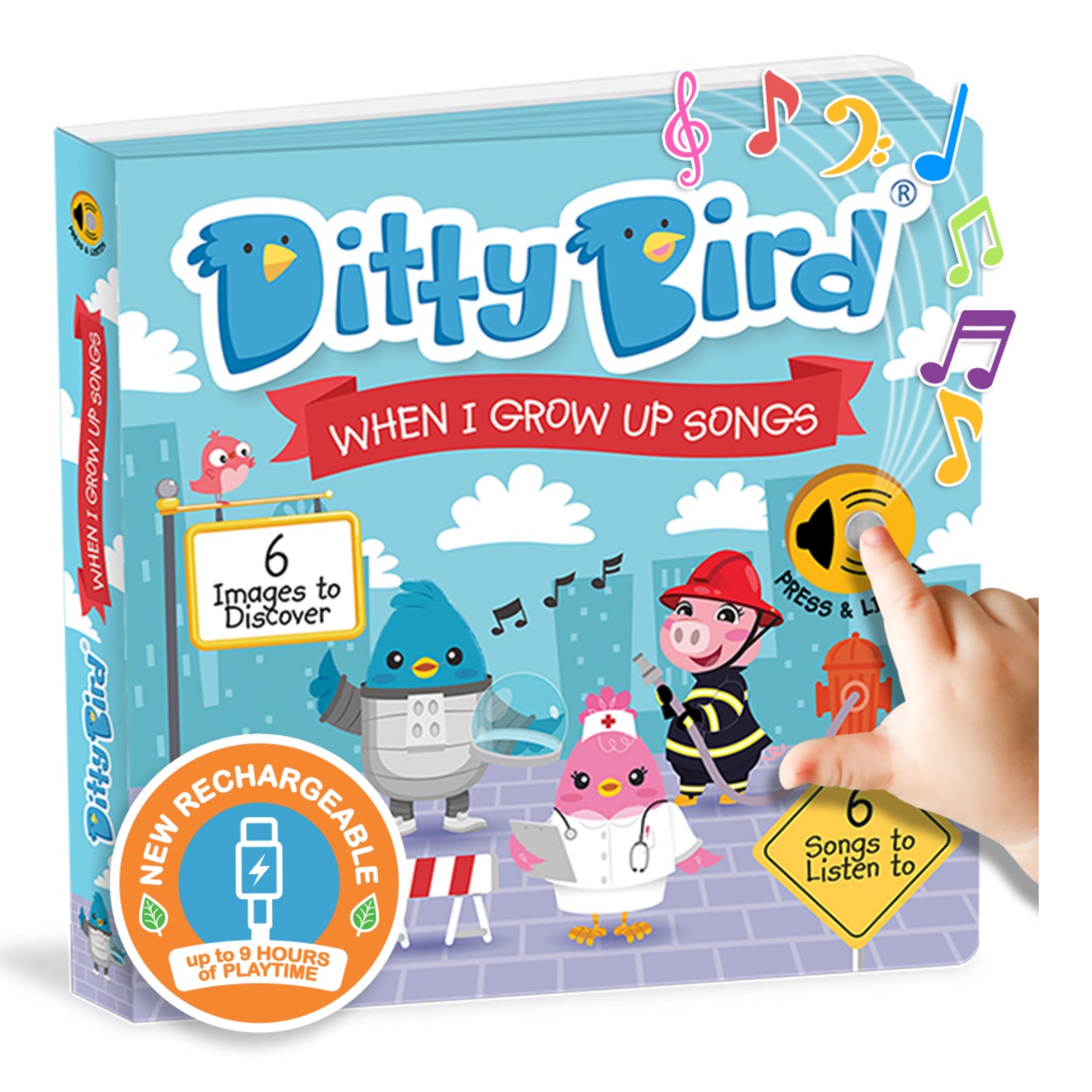 Ditty Bird (USB-C) - When I grow Up Songs