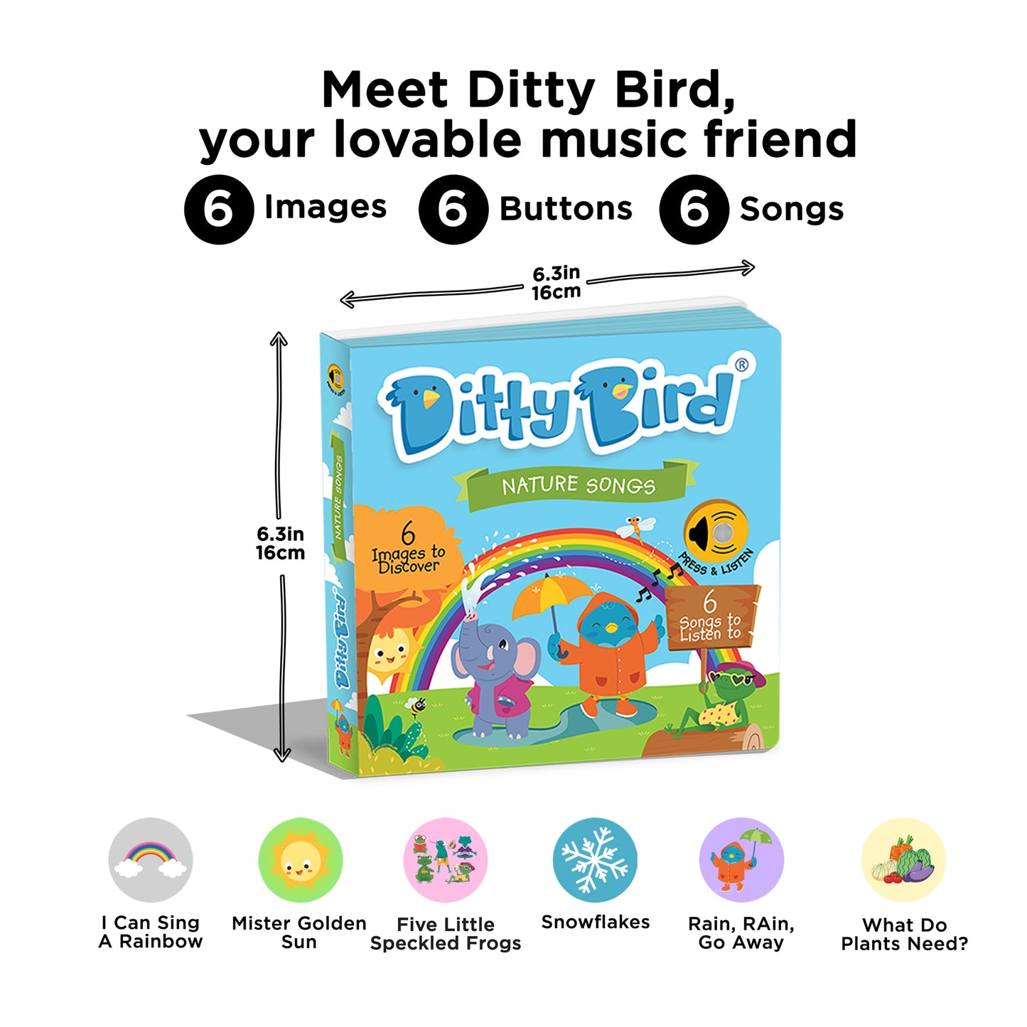 Ditty Bird (USB-C) - Nature Songs