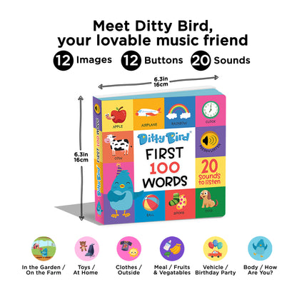 Ditty Bird (USB-C) - First 100 Words