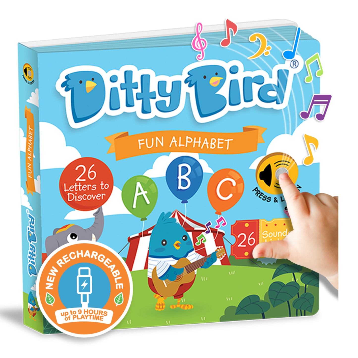 Ditty Bird (USB-C) - Fun Alphabet