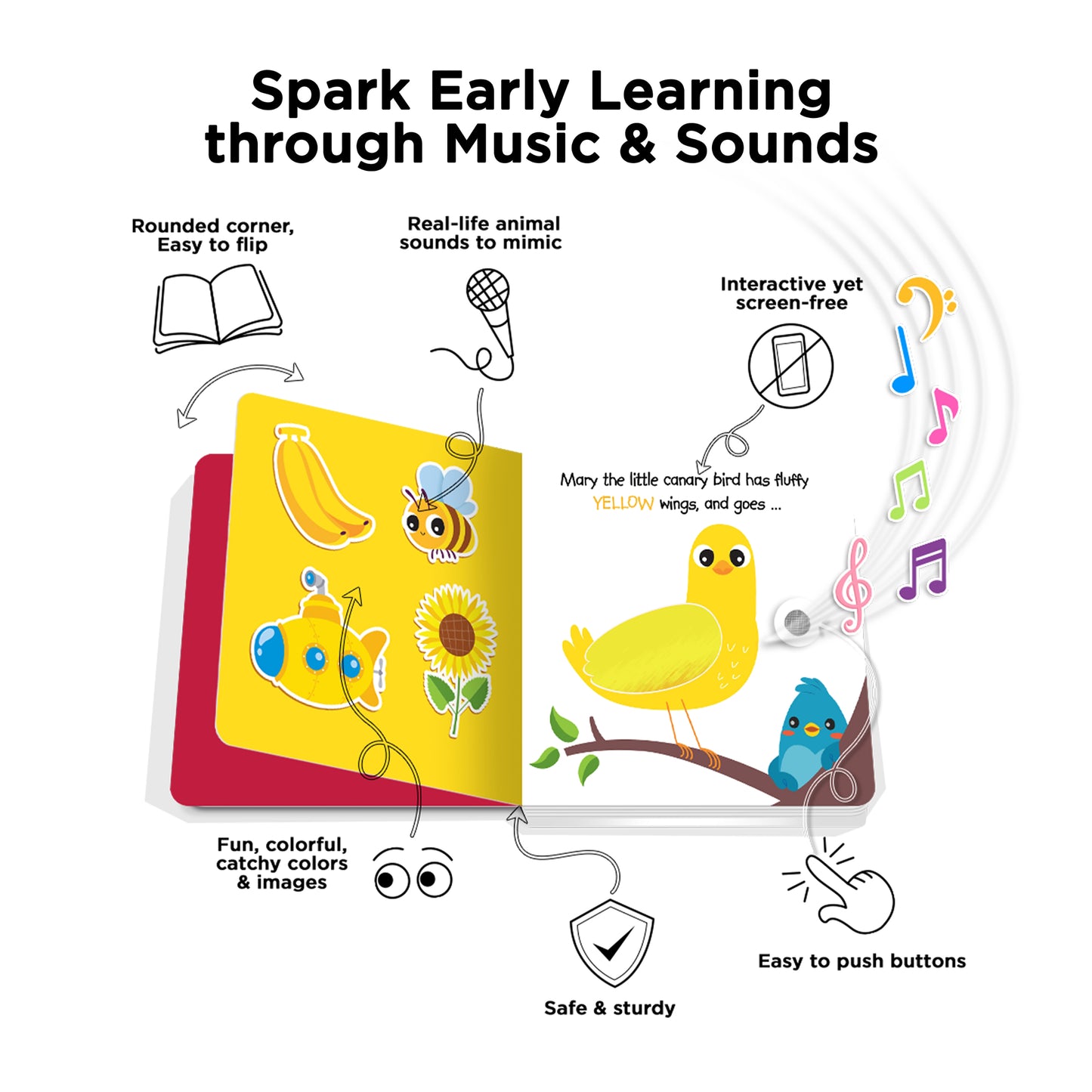 Ditty Bird (USB-C) - Touch the Colors