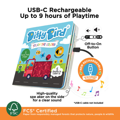 Ditty Bird (USB-C) - Touch the Colors