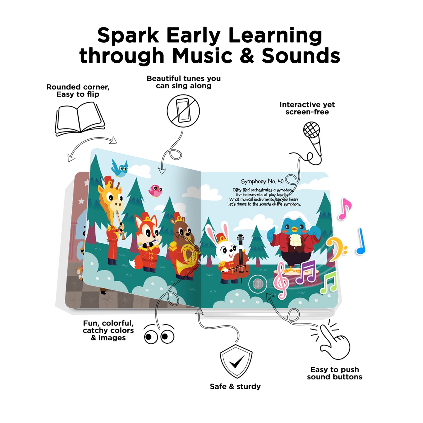 Ditty Bird (USB-C) - Music of Mozart