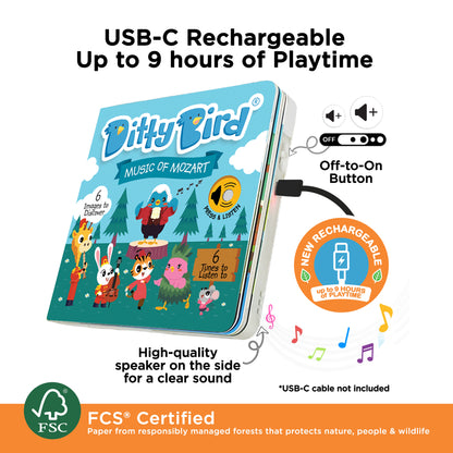 Ditty Bird (USB-C) - Music of Mozart