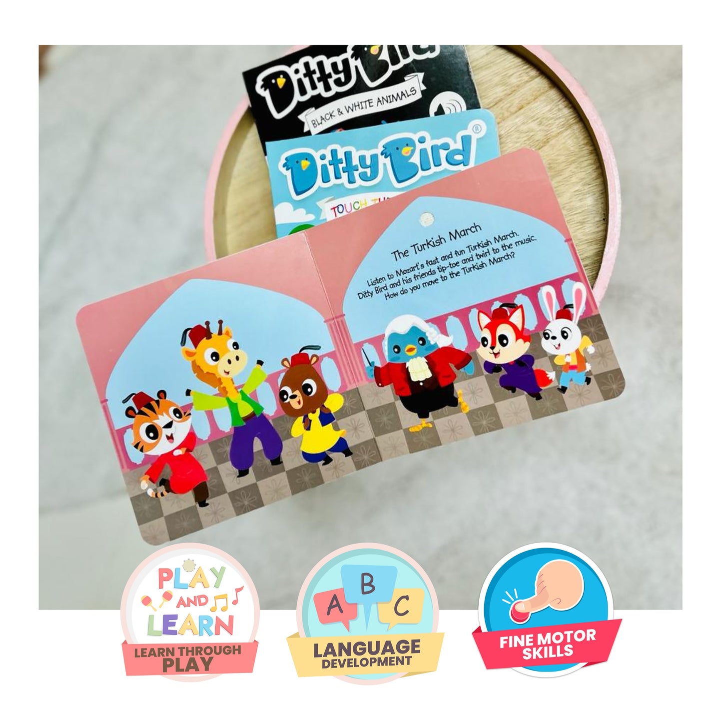 Ditty Bird (USB-C) - Music of Mozart