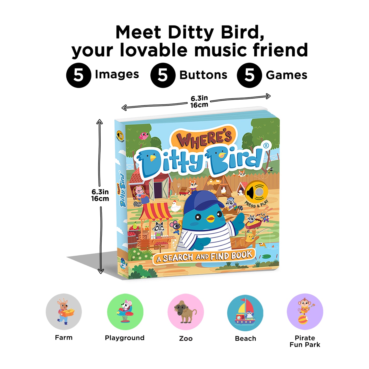 Ditty Bird (USB-C) - Where's Ditty Bird?