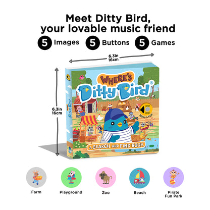 Ditty Bird (USB-C) - Where's Ditty Bird?