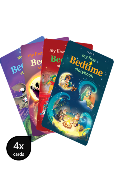 4x Disney Bedtime Storybook Bundle