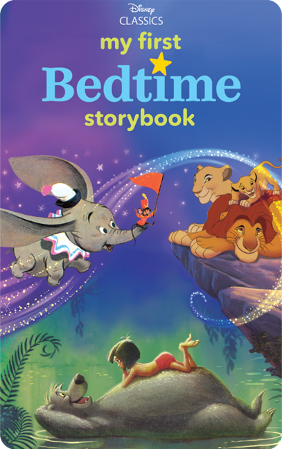 4x Disney Bedtime Storybook Bundle